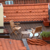 Afscheiding dakterras, dakterrasafscheiding, dakterras