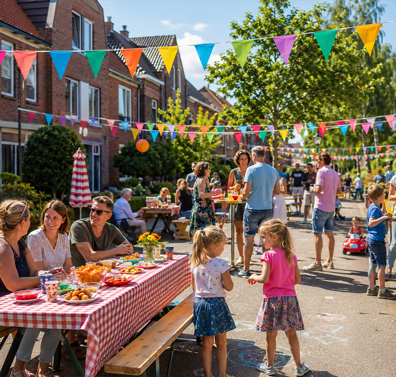 Verken jouw idee Een evenement of straatfeest houden