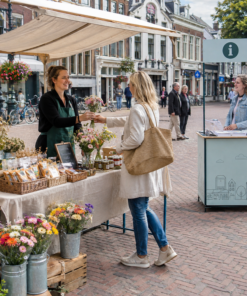 Verken jouw idee Goederen of diensten aanbieden in het openbaar
