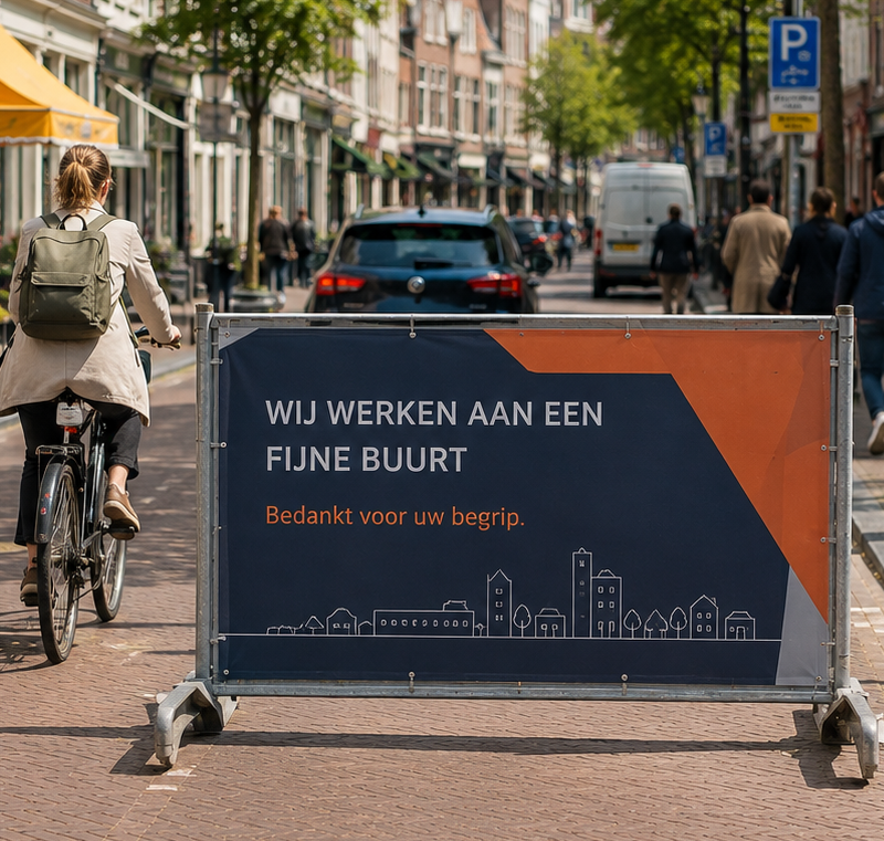 Verken jouw idee Voorwerpen plaatsen op of aan de weg